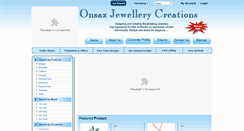 Desktop Screenshot of onsazjewellery.com