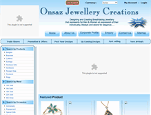 Tablet Screenshot of onsazjewellery.com